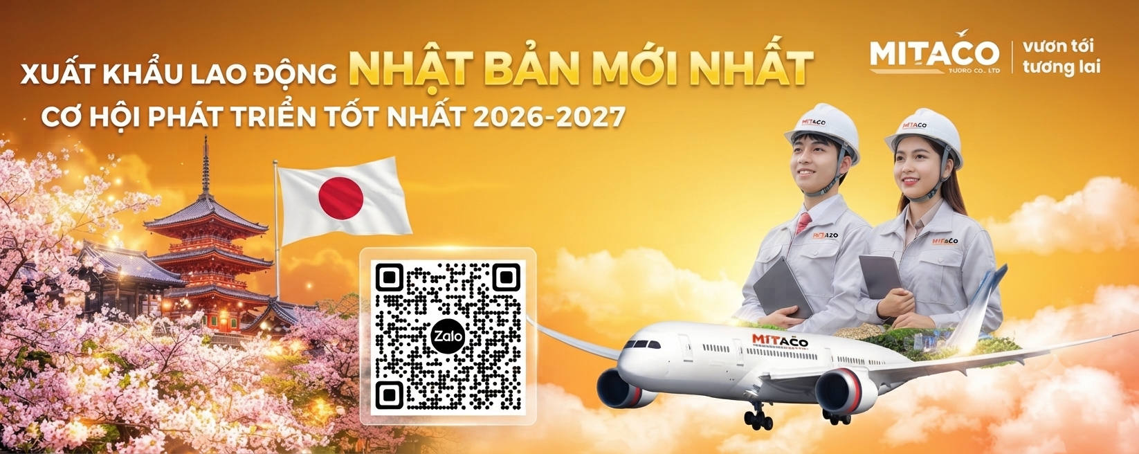 Xuất khẩu lao động Nhật Bản Mitaco Vĩnh Long