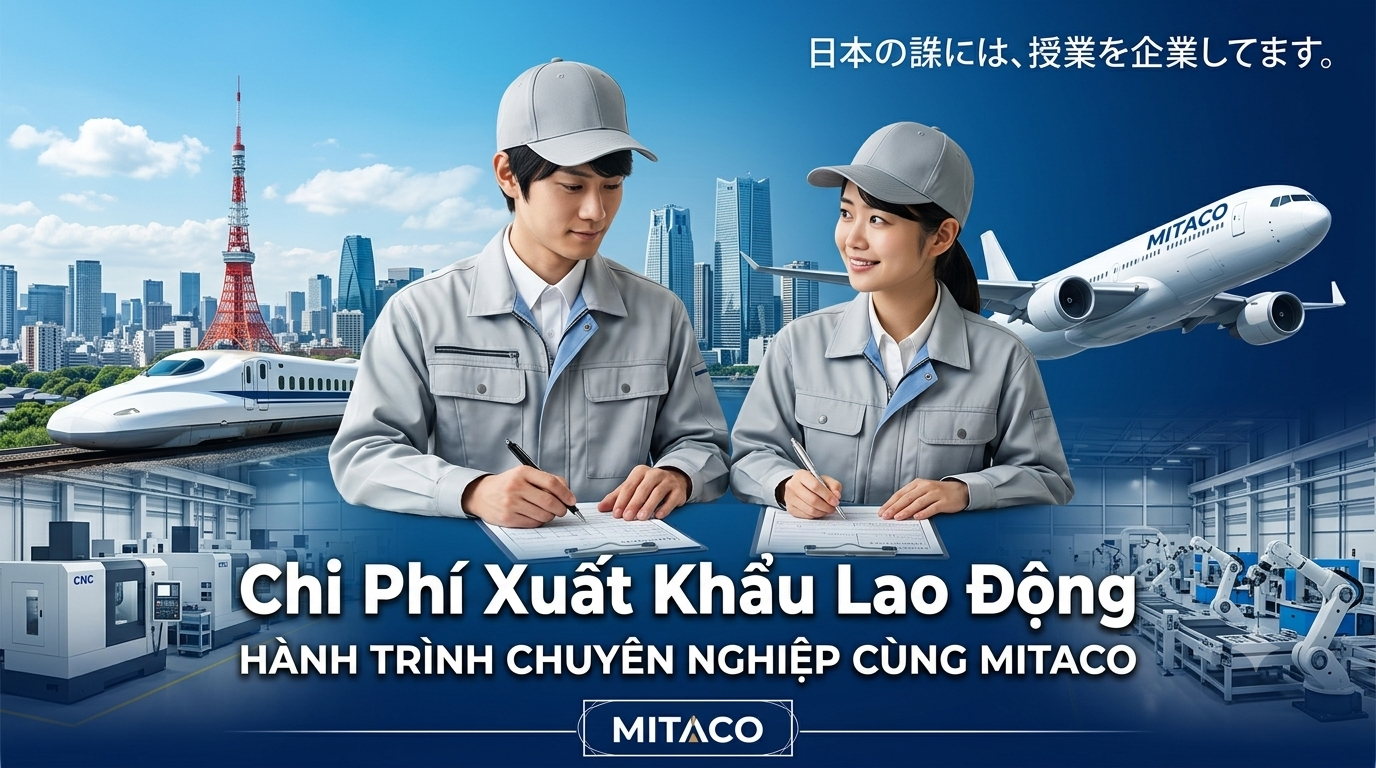 Chi phí xuất khẩu lao động Nhật Bản 