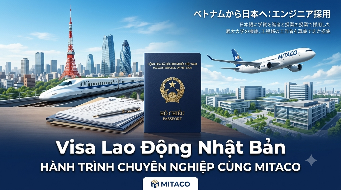 Visa lao động Nhật Bản 2026-2027