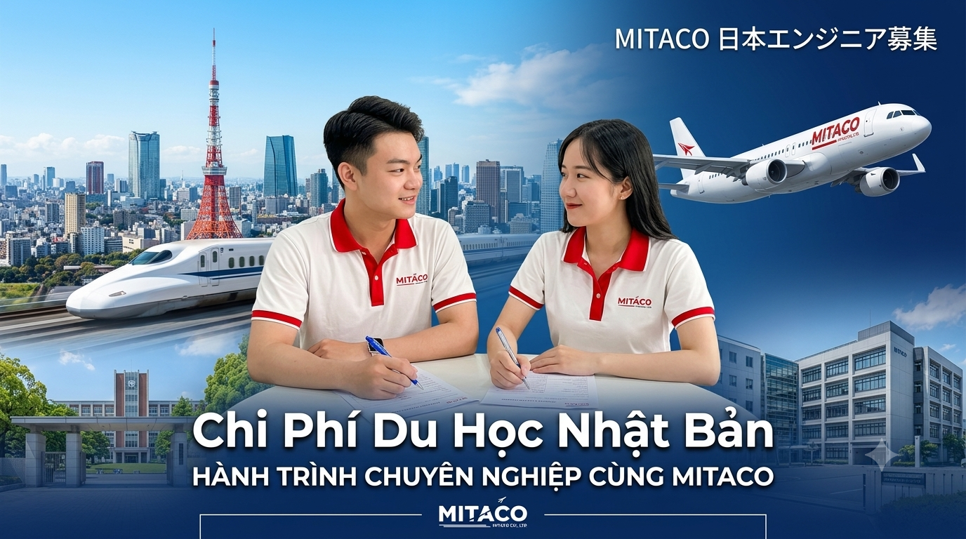 Chi phí du học Nhật Bản Mitaco 